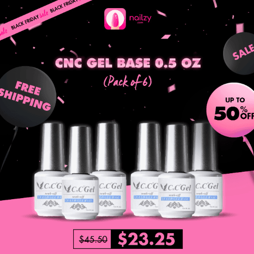 CnC Gel Base 0.5 oz (Pack of 6)