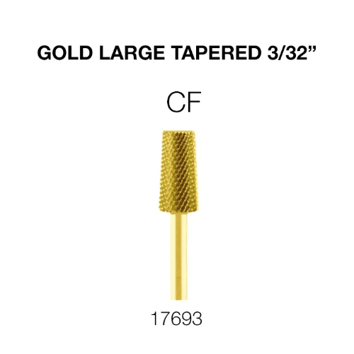 Cre8tion Gold Large Tapered - CF 3/32"- 17693