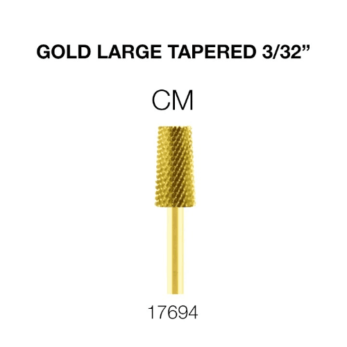 Cre8tion Gold Large Tapered - CM 3/32"