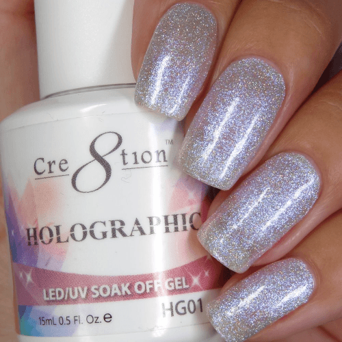 Cre8tion Holographic Collection 0.5oz - 18 Gel Colors