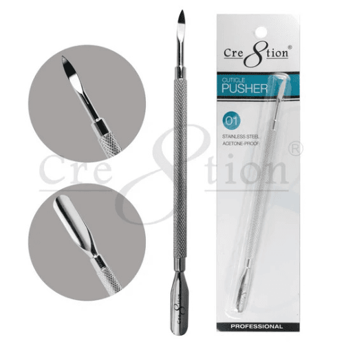 Cre8tion Stainless Steel Cuticle Pusher P01