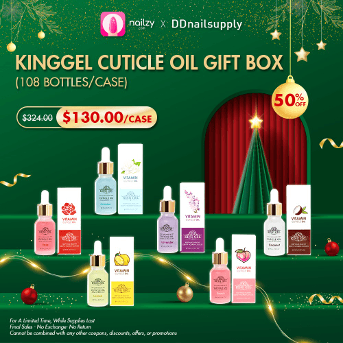 Kinggel Cuticle Oil Gift Box (108 bottles/case)