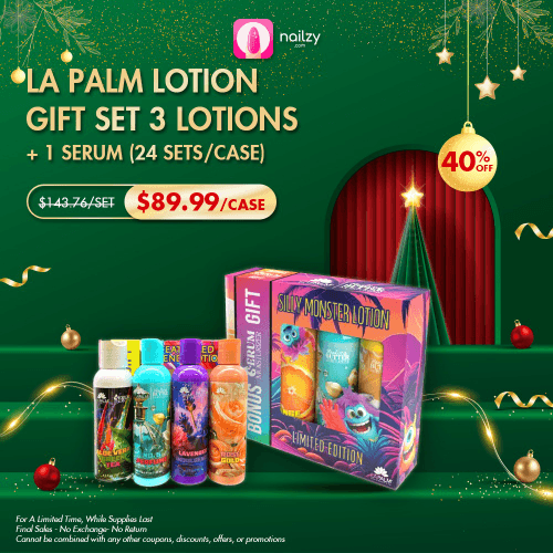 La Palm Lotion Gift (3 Lotions + 1 Serum) - 24 sets/case