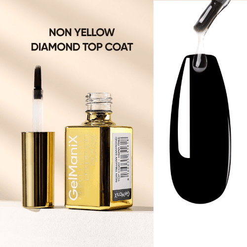 None Yellow Diamond Top Coat Premium 15ml- GelManiX