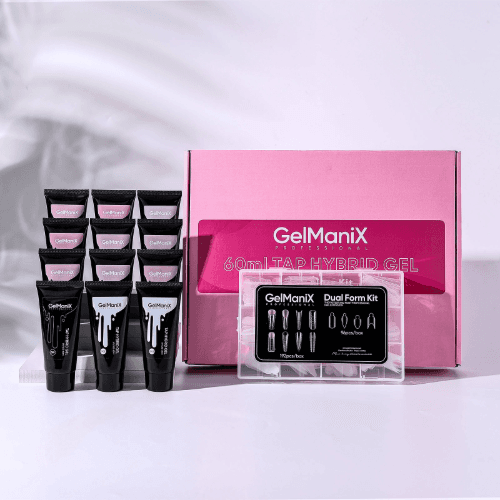 GelManiX 60ml Tape Hybrid Gel 60ml - Set of 12 colors