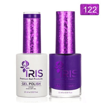 Dip/Acrylic Powder Lacquer/Gel 15ml Number 122 Medium Purple