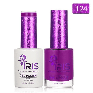 Dip/Acrylic Powder Lacquer/Gel 15ml Number 124 Purple Dragon