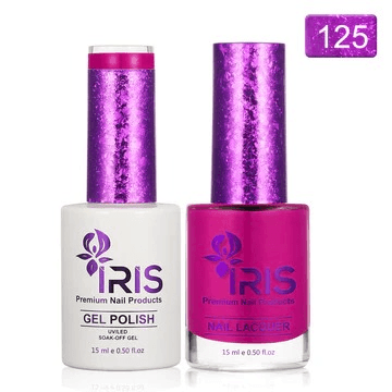 Dip/Acrylic Powder Lacquer/Gel 15ml Number 125 Rich Purple