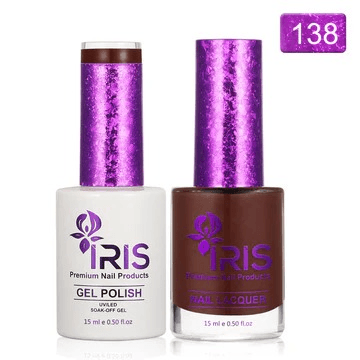 Dip/Acrylic Powder Lacquer/Gel 15ml Number 138 Congo Brown