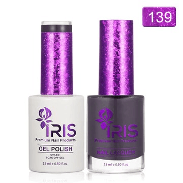 Dip/Acrylic Powder Lacquer/Gel 15ml Number 139 Mid Grey