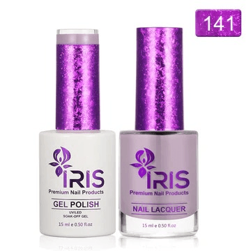 Dip/Acrylic Powder Lacquer/Gel 15ml Number 141 Greyish Purple