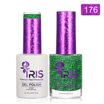 Dip/Acrylic Powder Lacquer/Gel 15ml Number 176 Viridian