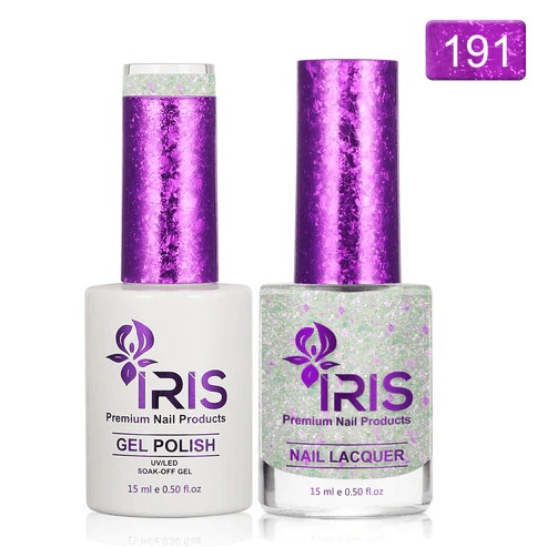 Dip/Acrylic Powder Lacquer/Gel 15ml Number 191 Platinium