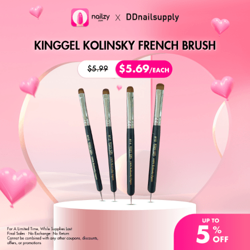 Kinggel Kolinsky French Brush 