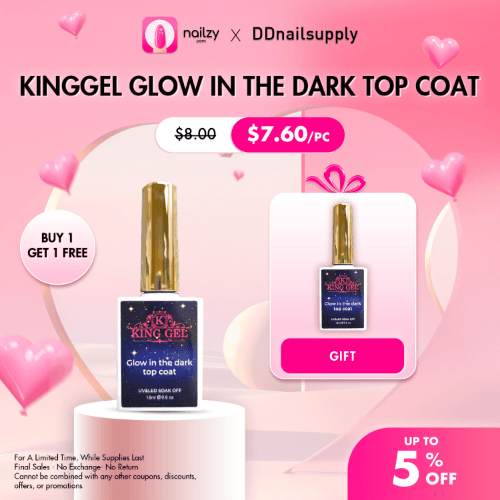 KingGel Glow Top Coat (Buy 1 Get 1 Free)