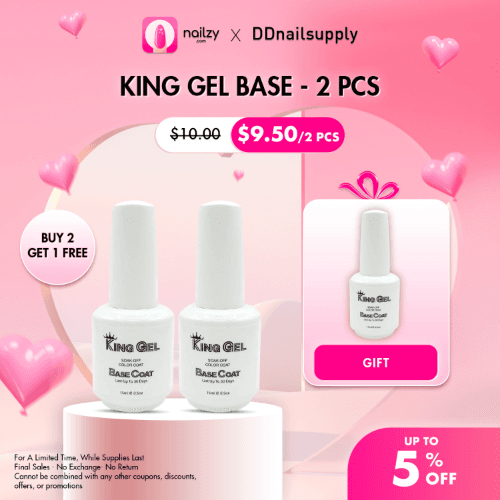 KingGel Base Gel 0.5oz (2 PCS)