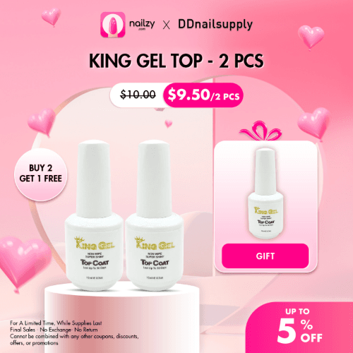 KingGel Top Gel 0.5oz (2 PCS)