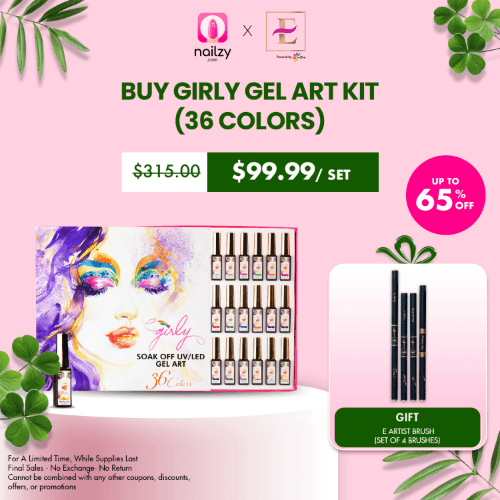 Girly Gel Art Kit (36 Colors)