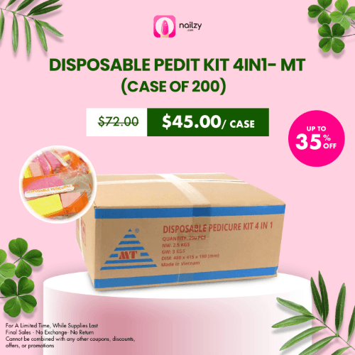 Disposable Pedi Kit 4in1- MT (Case of 200) 