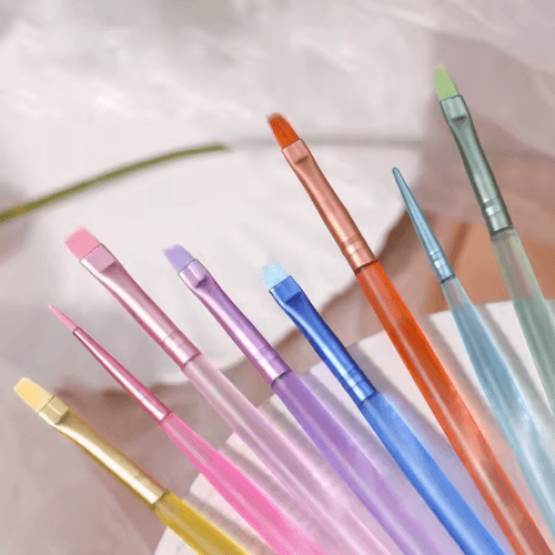  Macaron Color 8pc Design Arts Brushes Kit