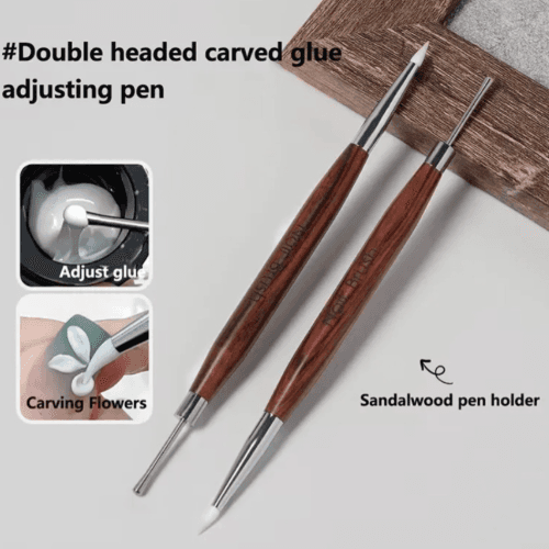 2pc Dual Carving Silicone Tip & Sculpture Pens