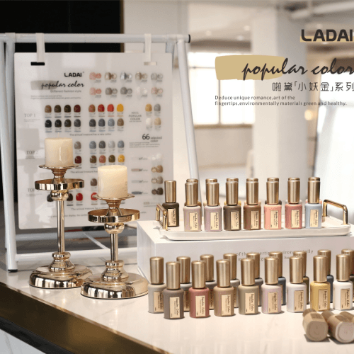 LADAI- Popular 66 Colors - Free Color chart + Base /Top Gel 