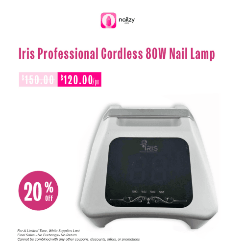Professional Cordless 80W Nail Lamp