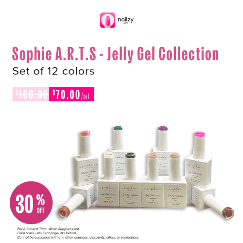 Sophie Arts Jelly Gel Collection (Set of 12 colors)