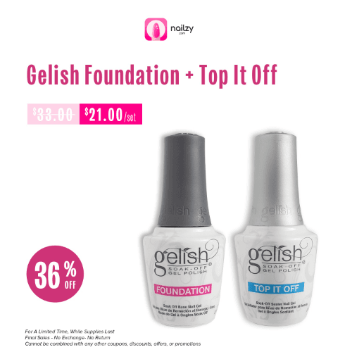 Gelish Gel Foundatrion & Gel Top It Off Set