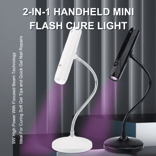 2 in 1 Handheld - Desktop & Touch Sensor Flash Cure Light