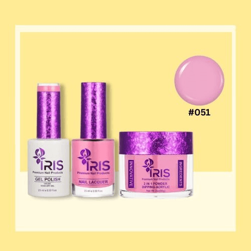 Iris 3in1 Combo (Dip/Acrylic Powder, Gel & Lacquer)