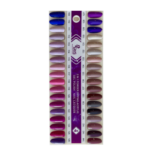 IRIS Dip/Acrylic Powder, Gel & Lacquer Set 4 (#109 - #144)