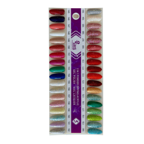 IRIS Dip/Acrylic Powder, Gel & Lacquer Set 5 (#145 - #180)