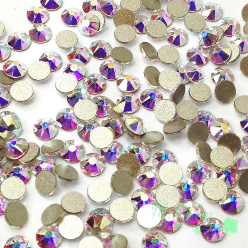 Bluestreak Crystals Serinity ROUND Rhinestones Flatback Non Hotfix SS7