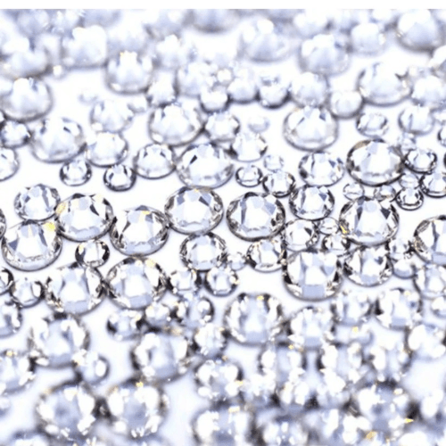 Bluestreak Crystals Serinity ROUND Rhinestones Flatback Non Hotfix SS14