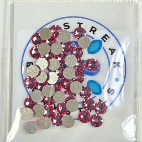 Bluestreak Crystals Serinity ROUND Rhinestones Flatback Non Hotfix SS16