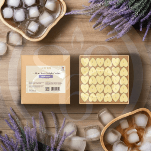 Moisturizer Candle: 0.5 Oz (Tealight: Heart Shape)(120Each/Box)