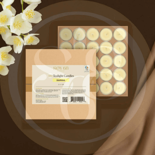 Moisturizer Candle: 0.5 Oz (Tealight: Round)(100Each/Box)