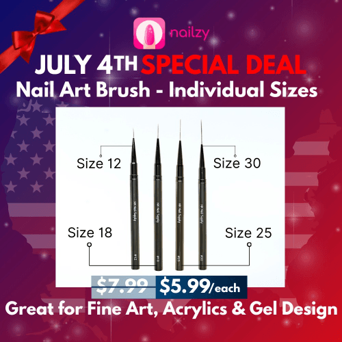 Nail Art Brush Set (4 pcs)