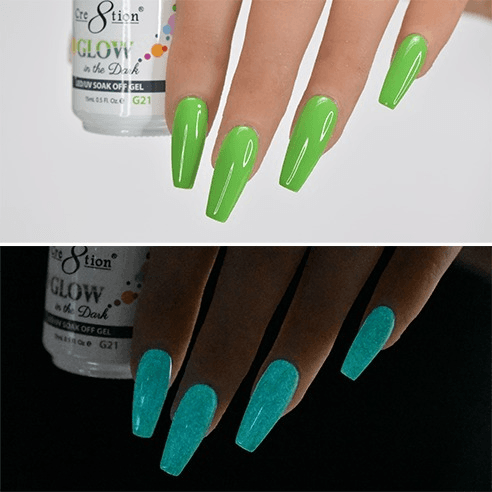 Cre8tion Glow In The Dark Collection 0.5oz - 36 Gel Colors