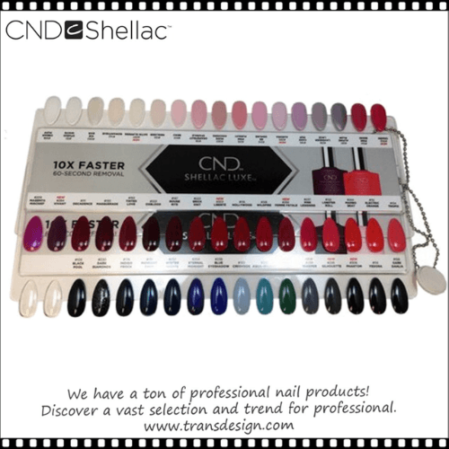 CND SHELLAC LUXE - Painted 65 Color Sampler
