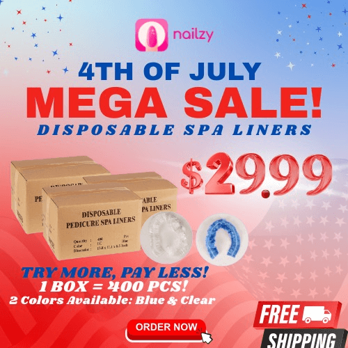 FREE SHIPPING! Disposable Pedicure Spa Liners - 400pcs/box