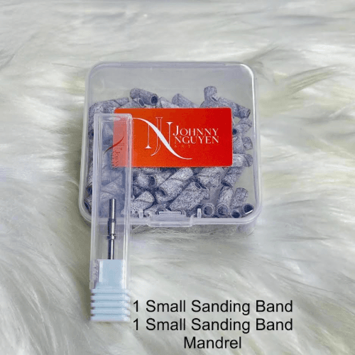 Combo SMALL Size Mandrel Bit & Sanding Band Box (100/120 Grit)