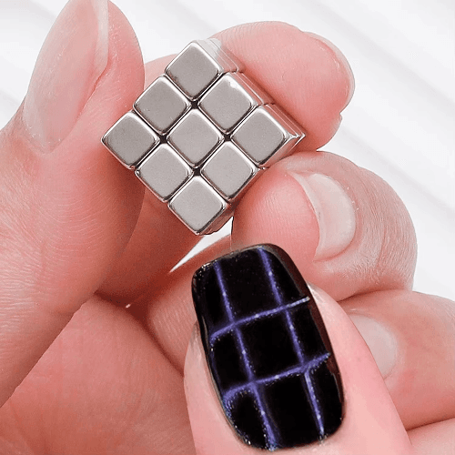 Square Magnet for Cat Eye Nail Art