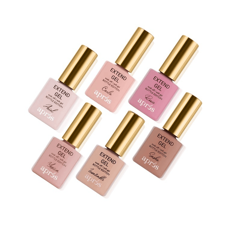 Apres Gel-X Color Extend Gel Bottle Edition - 15mL - Set of