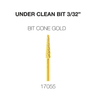 Cre8tion Under Clean 3/32 Carbide Bit Cone- Gold