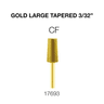 Cre8tion Gold Large Tapered - CF 3/32"