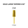 Cre8tion Gold Large Tapered - CM 3/32"