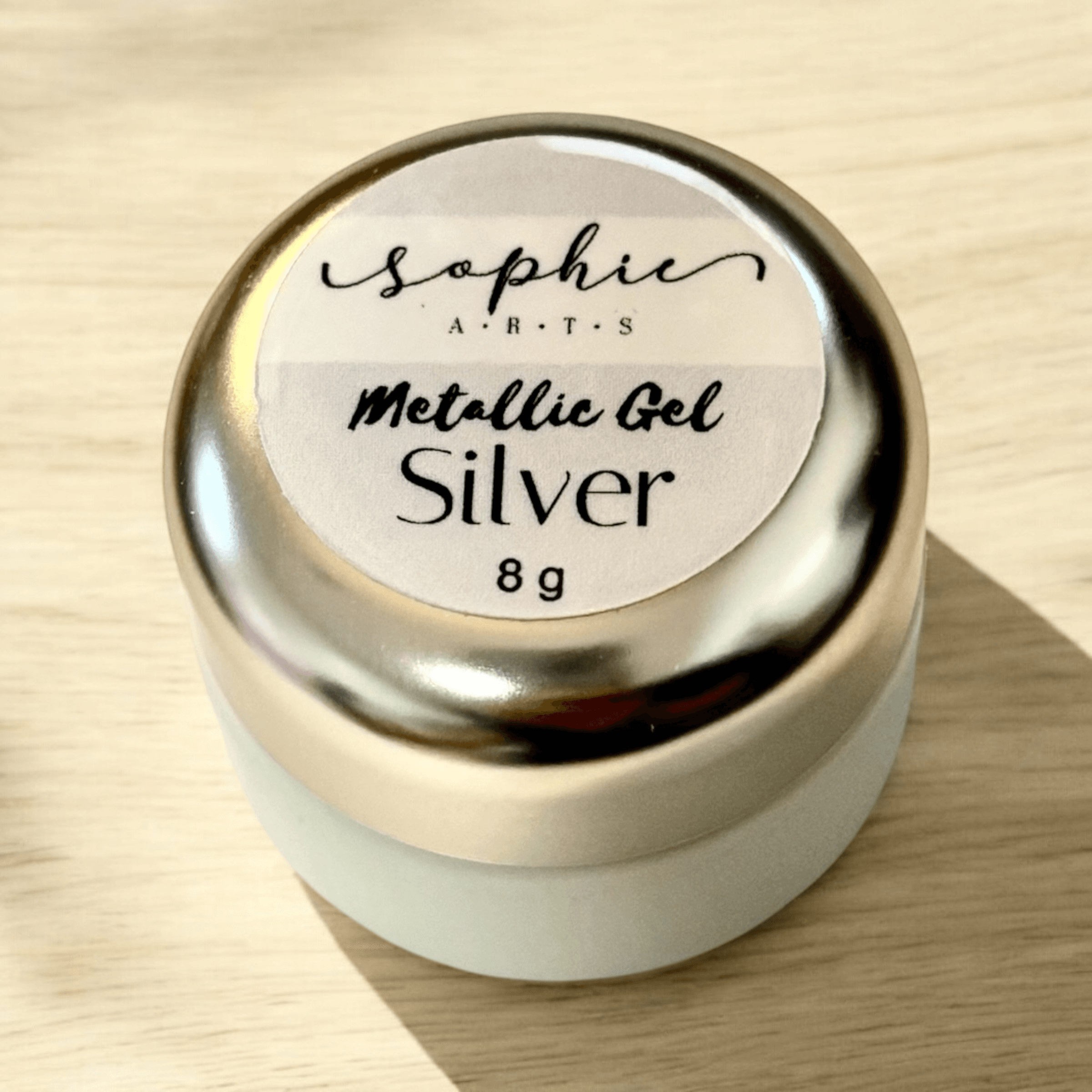 2 Jars - Metallic Silver