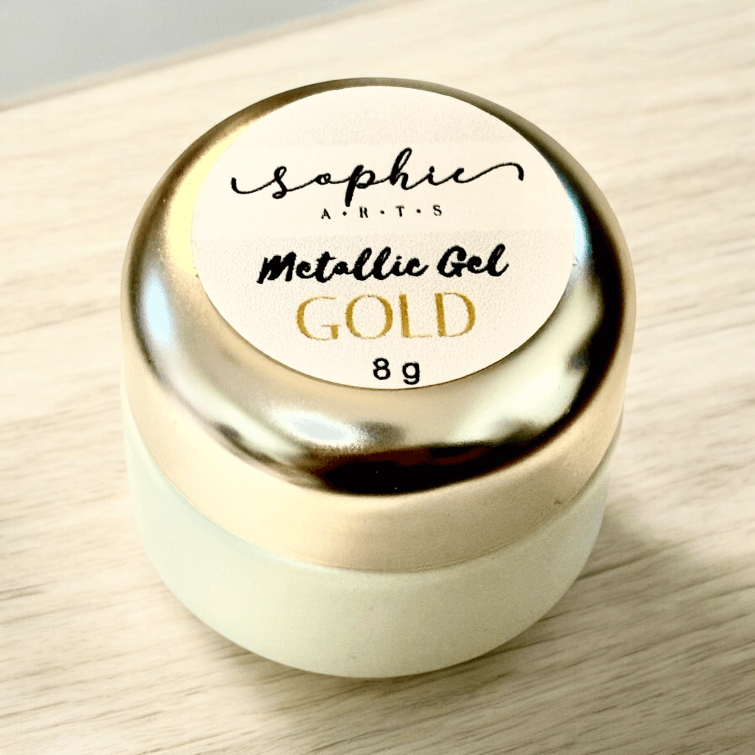 2 Jars - Metallic Gold